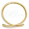 Oro Laminado Basic Necklace, Gold Filled Style Herringbone Design, Polished, Golden Finish, 5.220.006.20