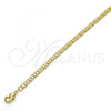 Oro Laminado Basic Bracelet, Gold Filled Style Polished, Golden Finish, 04.213.0098.08