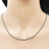 Oro Laminado Basic Necklace, Gold Filled Style Polished, Golden Finish, 04.213.0338.20