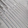 Sterling Silver Basic Necklace, Miami Cuban Design, Polished, Silver Finish, 04.420.0004.24