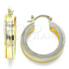 Oro Laminado Small Hoop, Gold Filled Style Polished, Golden Finish, 02.170.0315.25