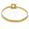 Oro Laminado Individual Bangle, Gold Filled Style Polished, Golden Finish, 07.192.0010.06 (14 MM Thickness, Size 6 - 2.75 Diameter)