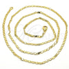 Oro Laminado Basic Necklace, Gold Filled Style Polished, Golden Finish, 04.213.0084.24