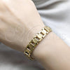 Stainless Steel Solid Bracelet, Polished, Golden Finish, 03.63.22947.08