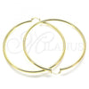 Oro Laminado Extra Large Hoop, Gold Filled Style Polished, Golden Finish, 5.134.015.80