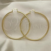 Oro Laminado Extra Large Hoop, Gold Filled Style Polished, Golden Finish, 5.134.016.70