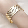 Oro Laminado Semanario Bangle, Gold Filled Style Polished, Golden Finish, 07.63.0207.05