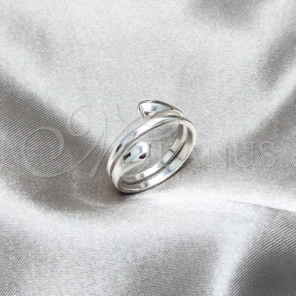 Sterling Silver Elegant Ring, Polished, Silver Finish, 01.401.0005