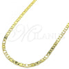 Oro Laminado Basic Necklace, Gold Filled Style Polished, Golden Finish, 5.223.017.30