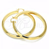 Oro Laminado Large Hoop, Gold Filled Style Polished, Golden Finish, 02.261.0050.60