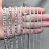 Sterling Silver Basic Anklet, Mariner Design, Polished, Silver Finish, 04.420.0020.10