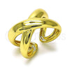 Oro Laminado Elegant Ring, Gold Filled Style Polished, Golden Finish, 01.341.0146