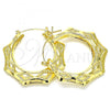Oro Laminado Medium Hoop, Gold Filled Style Polished, Golden Finish, 02.170.0270.40