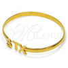 Oro Laminado Individual Bangle, Gold Filled Style Polished, Golden Finish, 07.185.0016.04 (05 MM Thickness, Size 4 - 2.25 Diameter)