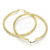 Oro Laminado Large Hoop, Gold Filled Style Polished, Golden Finish, 5.134.020.50