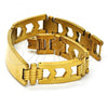 Stainless Steel Solid Bracelet, Polished, Golden Finish, 03.114.0236.2.08