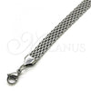 Stainless Steel Basic Bracelet, Bismark Design, Polished,, 03.278.0016.08
