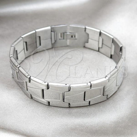 Stainless Steel Solid Bracelet, Polished, Steel Finish, 03.63.22914.08