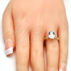 Oro Laminado Multi Stone Ring, Gold Filled Style with Crystal Swarovski Crystals, Polished, Golden Finish, 01.239.0004.8 (One size fits all)