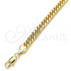 Oro Laminado Basic Bracelet, Gold Filled Style Polished, Golden Finish, 04.63.1404.08