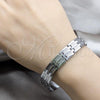 Stainless Steel Solid Bracelet, Polished, Steel Finish, 03.63.22964.09
