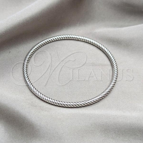 Sterling Silver Individual Bangle, Polished, Silver Finish, 07.409.0026.05