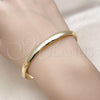Oro Laminado Individual Bangle, Gold Filled Style Polished, Golden Finish, 07.213.0013.05