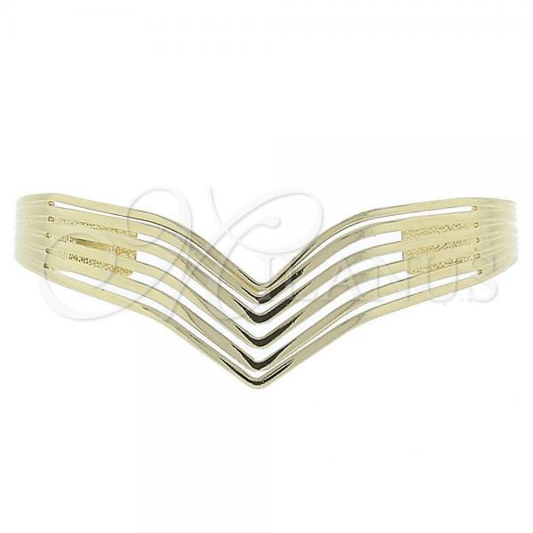 Oro Laminado Individual Bangle, Gold Filled Style Polished, Golden Finish, 5.229.003 (15 MM Thickness, Size 6 - 2.75 Diameter)
