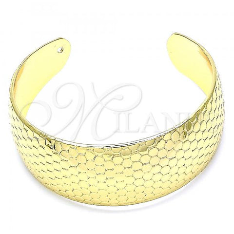 Oro Laminado Individual Bangle, Gold Filled Style Polished, Golden Finish, 07.101.0022.3