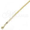 Oro Laminado Basic Necklace, Gold Filled Style Polished, Golden Finish, 04.213.0093.20