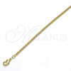 Oro Laminado Basic Necklace, Gold Filled Style Polished, Golden Finish, 04.213.0073.18