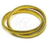 Stainless Steel Fancy Bracelet, Polished, Golden Finish, 03.341.2288.1.08