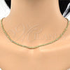Oro Laminado Basic Necklace, Gold Filled Style Polished, Golden Finish, 04.213.0106.20