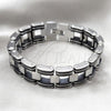 Stainless Steel Solid Bracelet, Polished, Steel Finish, 03.63.22967.08