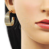 Oro Laminado Medium Hoop, Gold Filled Style Polished, Golden Finish, 02.170.0460.30