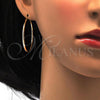 Oro Laminado Medium Hoop, Gold Filled Style Polished, Golden Finish, 02.170.0156.40