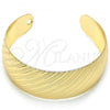 Oro Laminado Individual Bangle, Gold Filled Style Polished, Golden Finish, 07.329.0003 (17 MM Thickness, One size fits all)