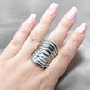 Stainless Steel Elegant Ring, Polished, Steel Finish, 01.63.0628.09