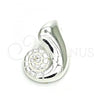 Sterling Silver Fancy Pendant, Polished,, 05.398.0050