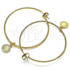 Oro Laminado Medium Hoop, Gold Filled Style Polished, Golden Finish, 02.63.2742.50