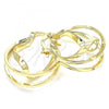 Oro Laminado Small Hoop, Gold Filled Style Polished, Golden Finish, 02.170.0303.20