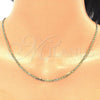 Oro Laminado Basic Necklace, Gold Filled Style Mariner Design, Golden Finish, 04.09.0182.18