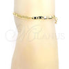 Oro Laminado Basic Anklet, Gold Filled Style Polished, Golden Finish, 04.213.0117.10