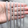 Sterling Silver Basic Anklet, Miami Cuban Design, Polished, Silver Finish, 03.420.0003.10