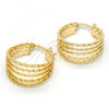 Oro Laminado Small Hoop, Gold Filled Style Polished, Golden Finish, 02.170.0139.20