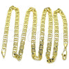Oro Laminado Basic Necklace, Gold Filled Style Mariner Design, Polished, Golden Finish, 5.222.025.20