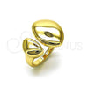 Oro Laminado Elegant Ring, Gold Filled Style Polished, Golden Finish, 01.283.0046