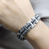 Stainless Steel Solid Bracelet, Polished, Steel Finish, 03.63.22962.08
