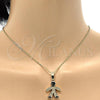 Oro Laminado Fancy Pendant, Gold Filled Style Diamond Cutting Finish, Golden Finish, 5.183.023
