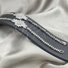 Rhodium Plated Fancy Bracelet, Flower Design, with White Cubic Zirconia, Polished, Rhodium Finish, 03.210.0084.5.08